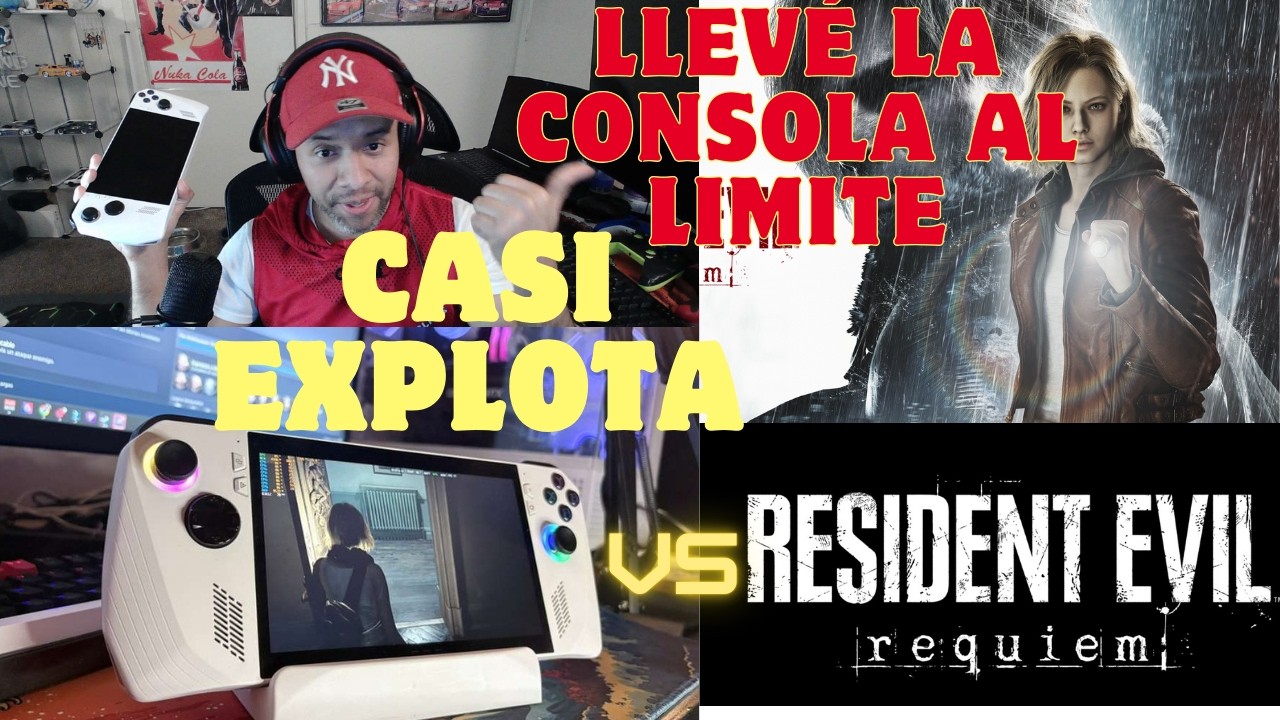 Asus Rog Ally vs Resident Evil Requiem - Max Settings - Salio Mal
