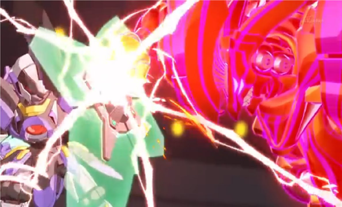 LBX: Little Battlers eXperience (3DS) - Final Boss Battle: Odin (Van) VS. Ifrit (Lex)