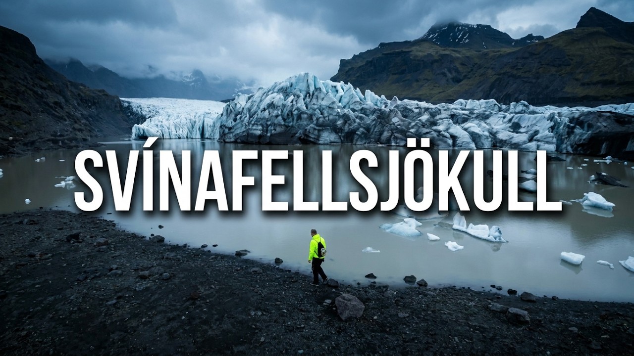 Svínafellsjökull Glacier –  This Glacier in Iceland Feels Alive ❄️ ❄️