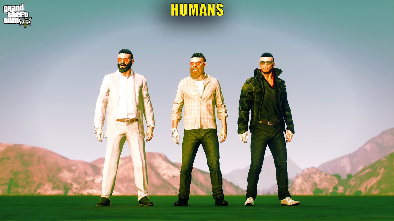 GTA 5 : HUMANS PART 1 | GTA 5 Gameplay #1229