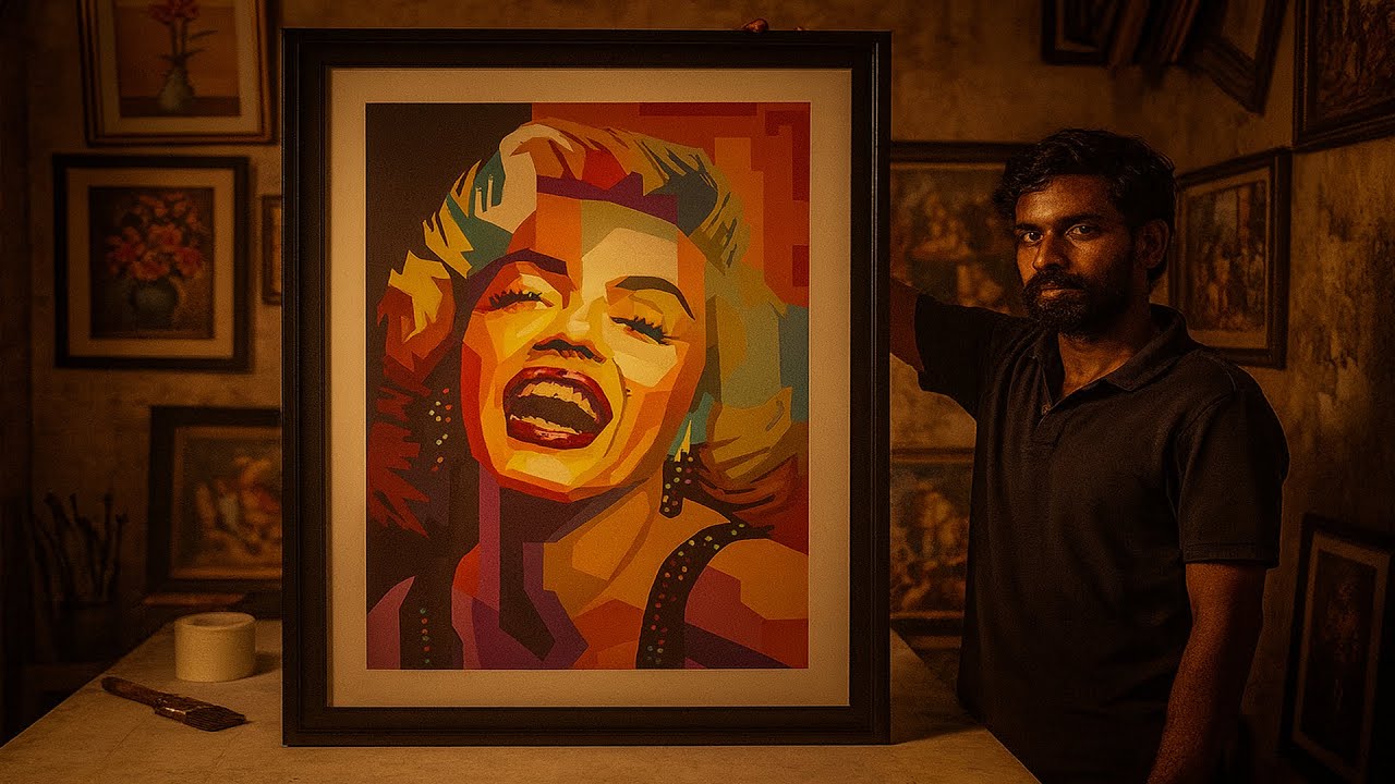 Big Size Photo Framing & Lamination work for Wall Art Decorations