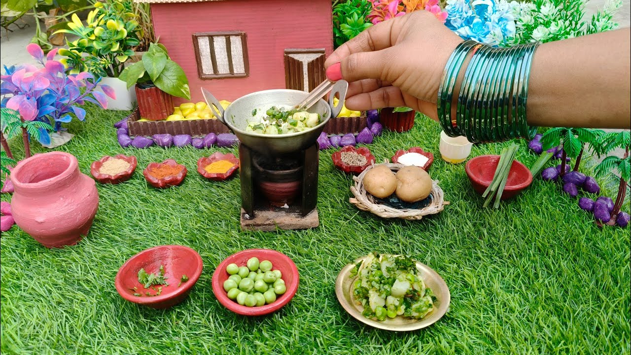 ठंड में बनाएं स्वादिष्ट कचालू  | Aaloo Kachaloo | @Tinyfoodvlogs #cooking #miniature
