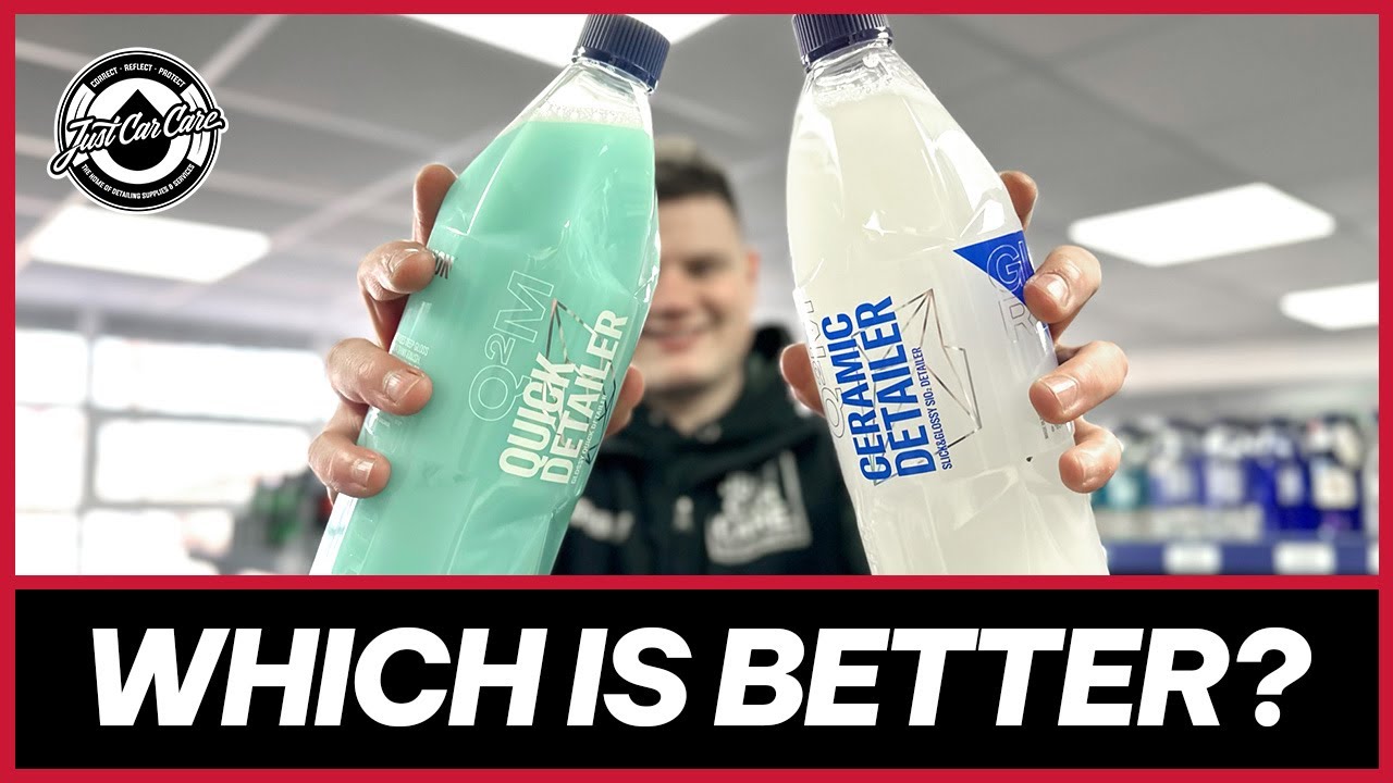 Gyeon Q2M Quick Detailer или Ceramic Detailer | Что лучше?