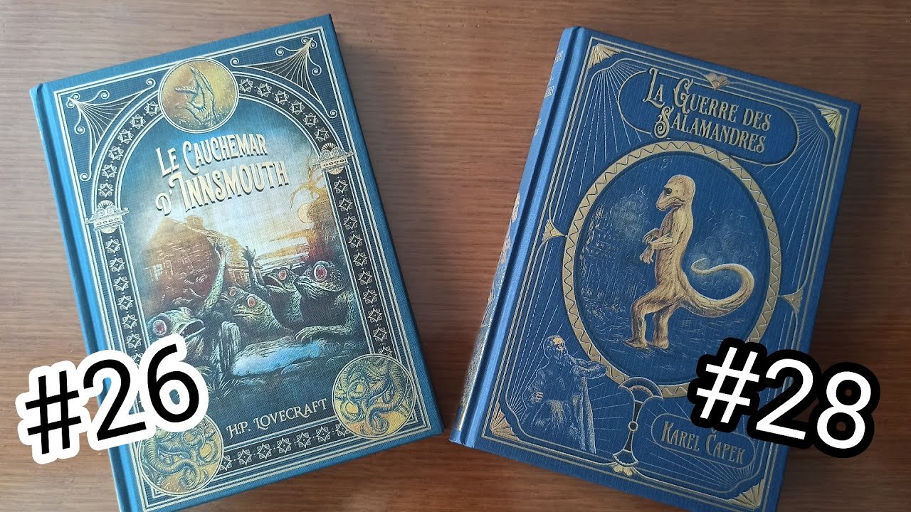 COLLECTION RBA #26 - #28 : Le Cauchemar d'Insmouth et La guerre des salamandres