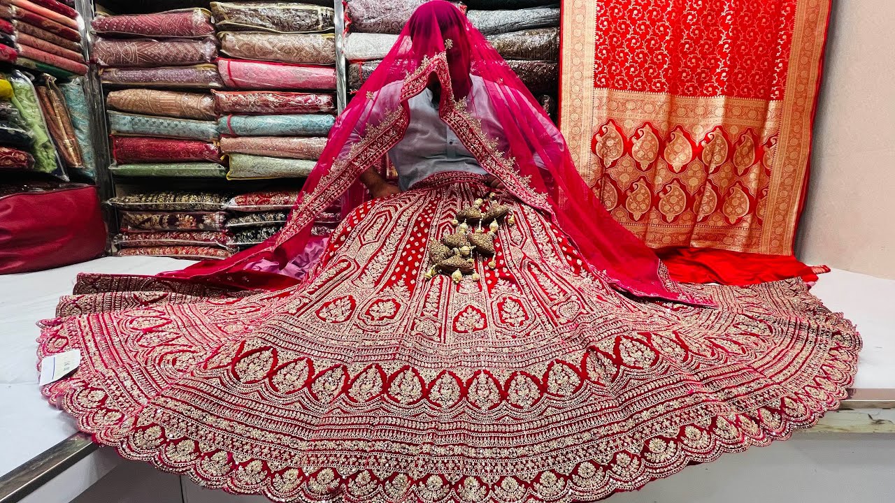 বিয়ের লেহেঙ্গা Wedding Lehenga Reasonable Price In Bangladesh | Bridal Lehenga Choli In Bangladesh