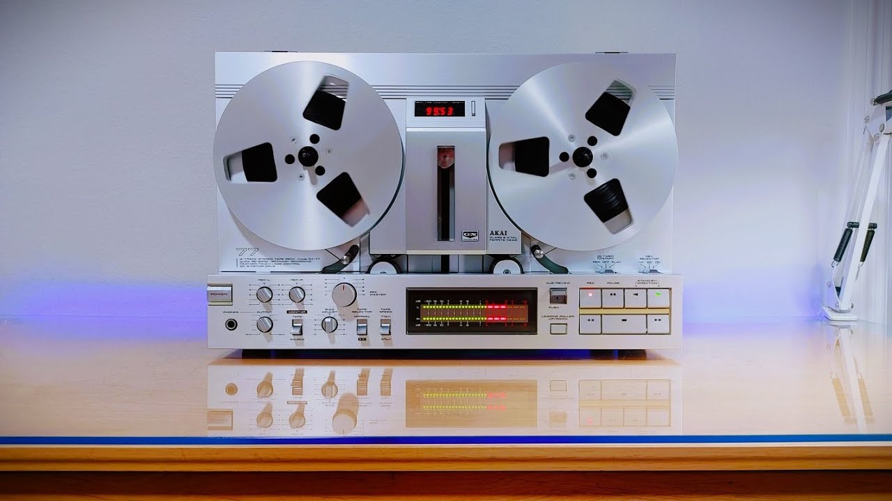 AKAI GX-77 Vintage Reel to Reel 4-Track Tape Recorder
