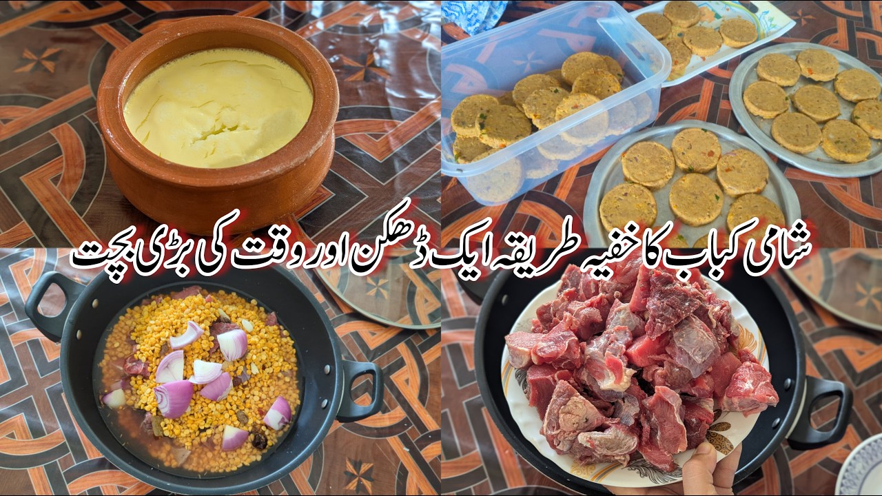 IS TARAH SHAMI KABAB BANAYEIN KE SAB DEEWANE HO JAYEIN! 😍 EASY BEEF SHAMI KABAB RECIPE 🥩|Daily Vlog