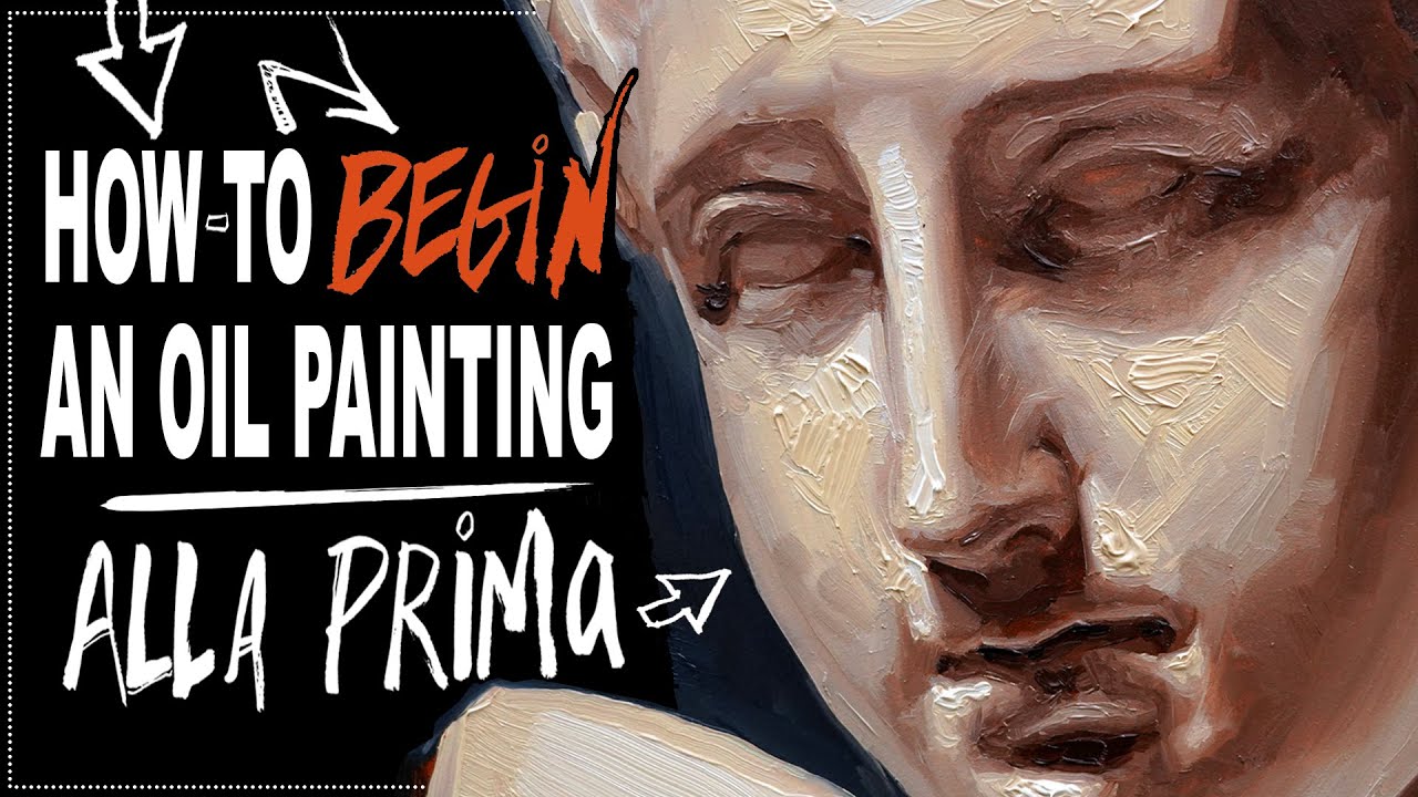 Как начать рисовать маслом, Alla Prima + Основы смешивания цветов (палитра Zorn)