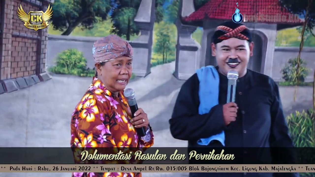 Bodoran 2022 Wa Peyek Feat Wa Kocret Ketekan Bule [Sandiwara Candra Kirana 2022]