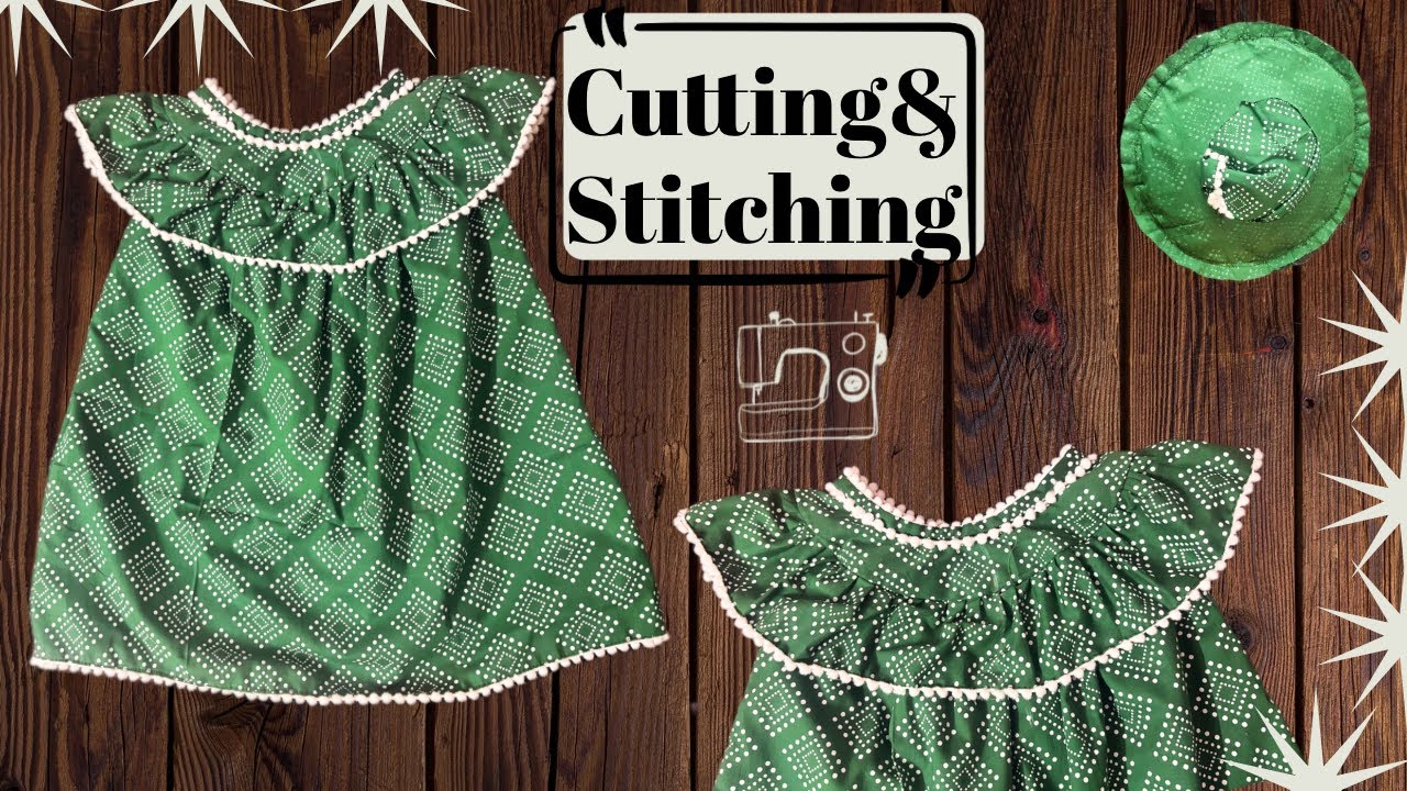 Yokebabyfrock Cutting&Stitching for beginners/kidsfrock stitchingtutorial/1 to 2 years babygirldress