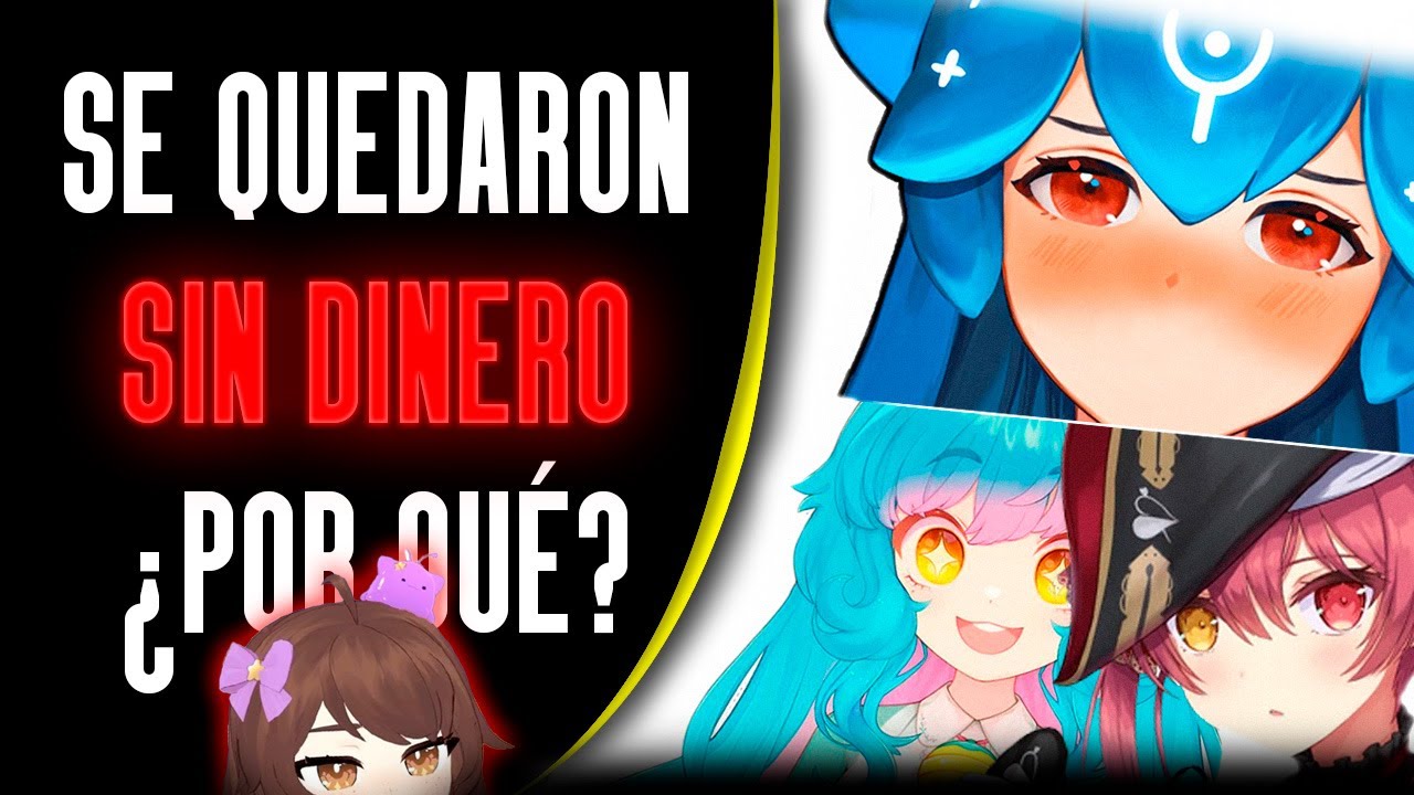 5 VTUBERS QUE FUERON A BANCARROTA
