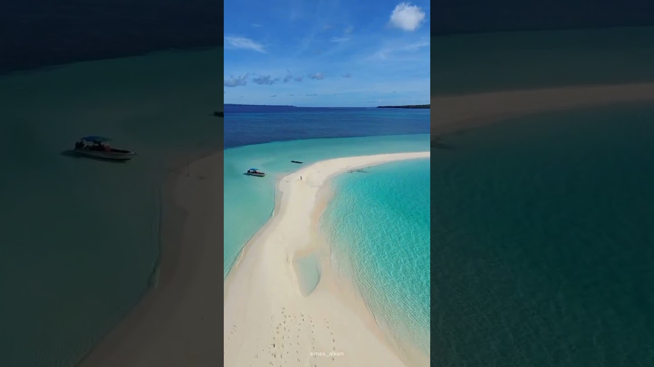 Destinasi wisata pasir timbul, Ngurtavul Malra, Maluku. #malukupride🏝 #keiisland🌴 #pasirtimbul