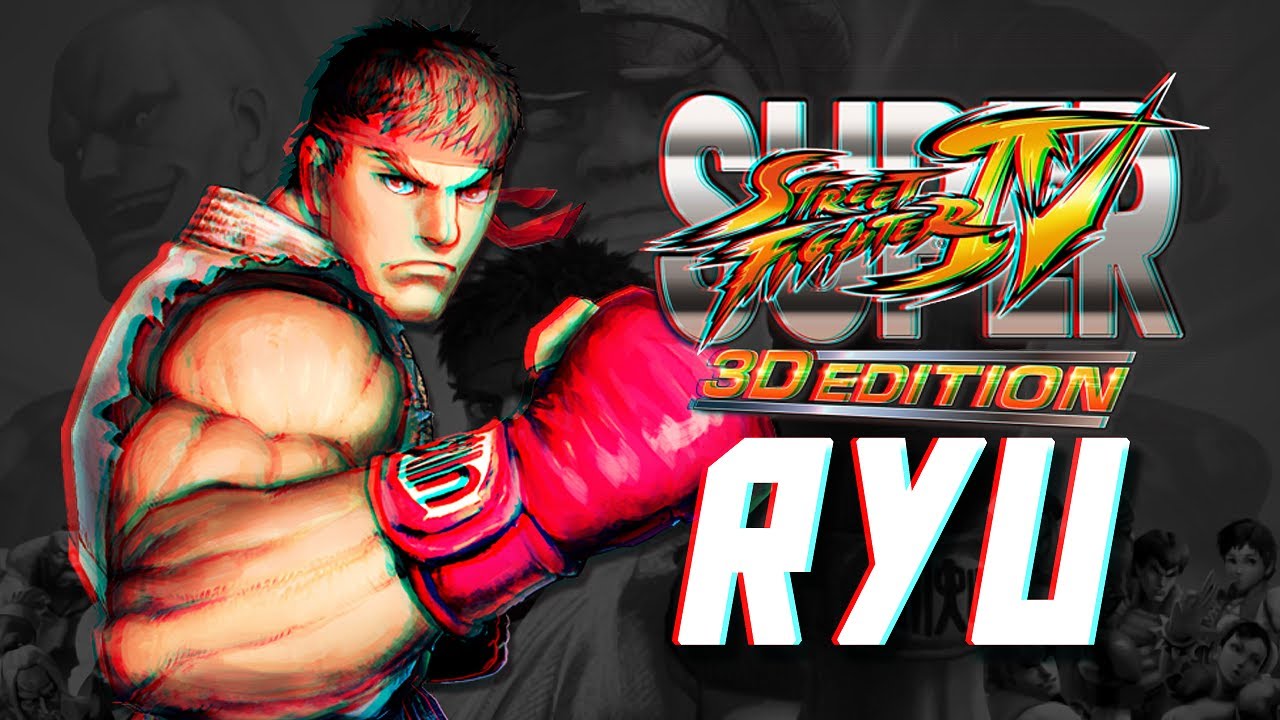 Super Street Fighter IV 3D Edition | Ryu Arcade Mode (3D View, Hardest Difficulty)