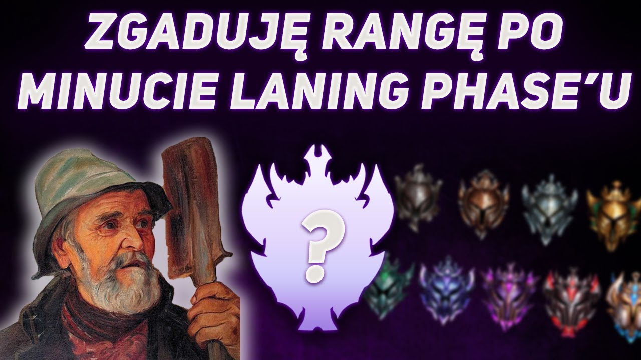 Zgaduję rangę po minucie laning phase'u- 3 wave'y analiza + zabawa