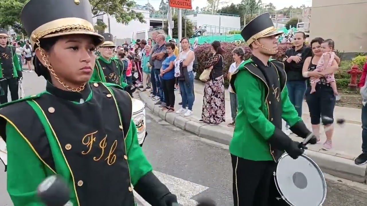 Banda Francisco José de Caldas 2022 | 🛐 Desfile Virgen del Carmen, Caldas Antioquia