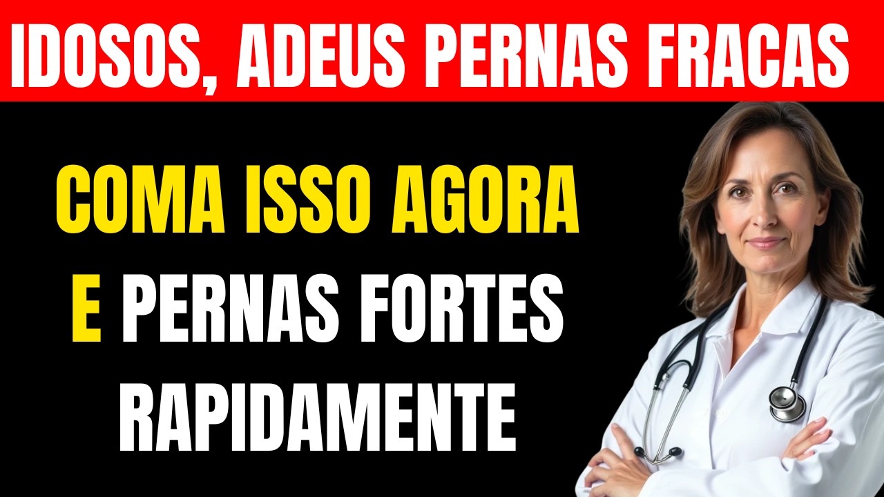 Voc&ecirc; Tem Mais de 60 Anos e Sente as Pernas Fracas, PARE e Assista Isso AGORA | Dra. M&aacute;rcia Oliveira