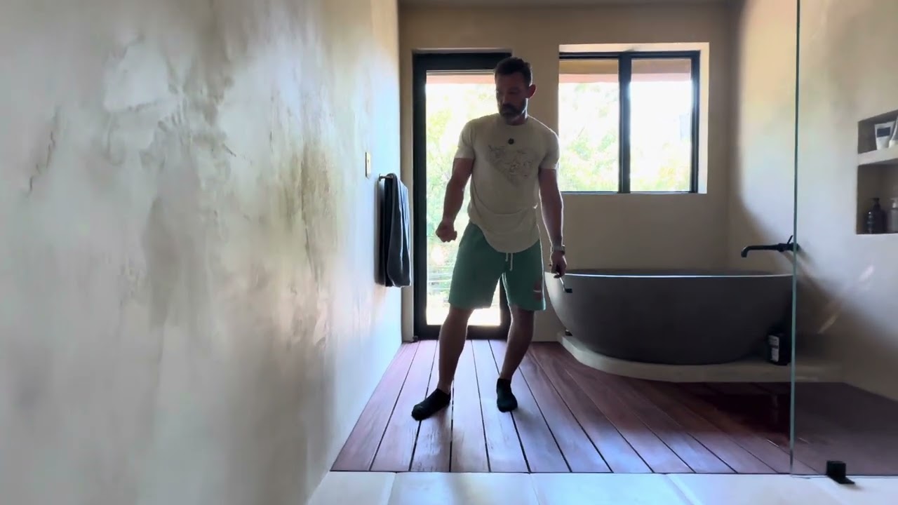 Installing a Wood Shower Floor