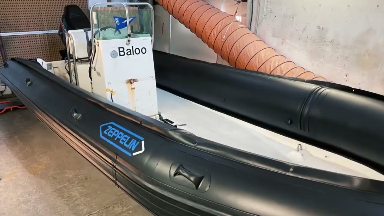 Northboat au HAVRE spécialiste de la réparation des semi-rigides + peinture NEOP 15