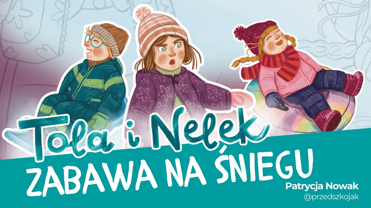 Tola i Nelek - Zabawa na śniegu | Bajki do słuchania | Audiobajka dla dzieci | Przedszkojak