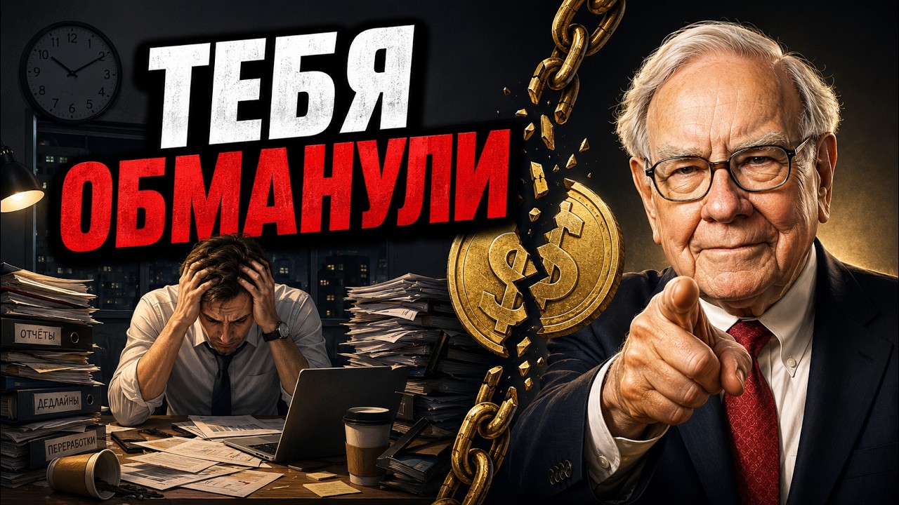 Уоррен Баффет: Чем усерднее вы работаете &mdash; тем беднее становитесь