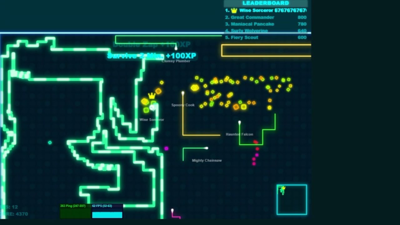 Powerline.io on 300 Ping