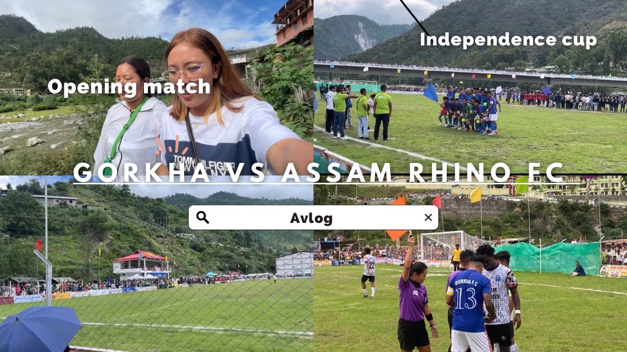 Independence day Opening match | Gorkha vs Assam rhino fc| Rupa ground | Arunachal Pradesh