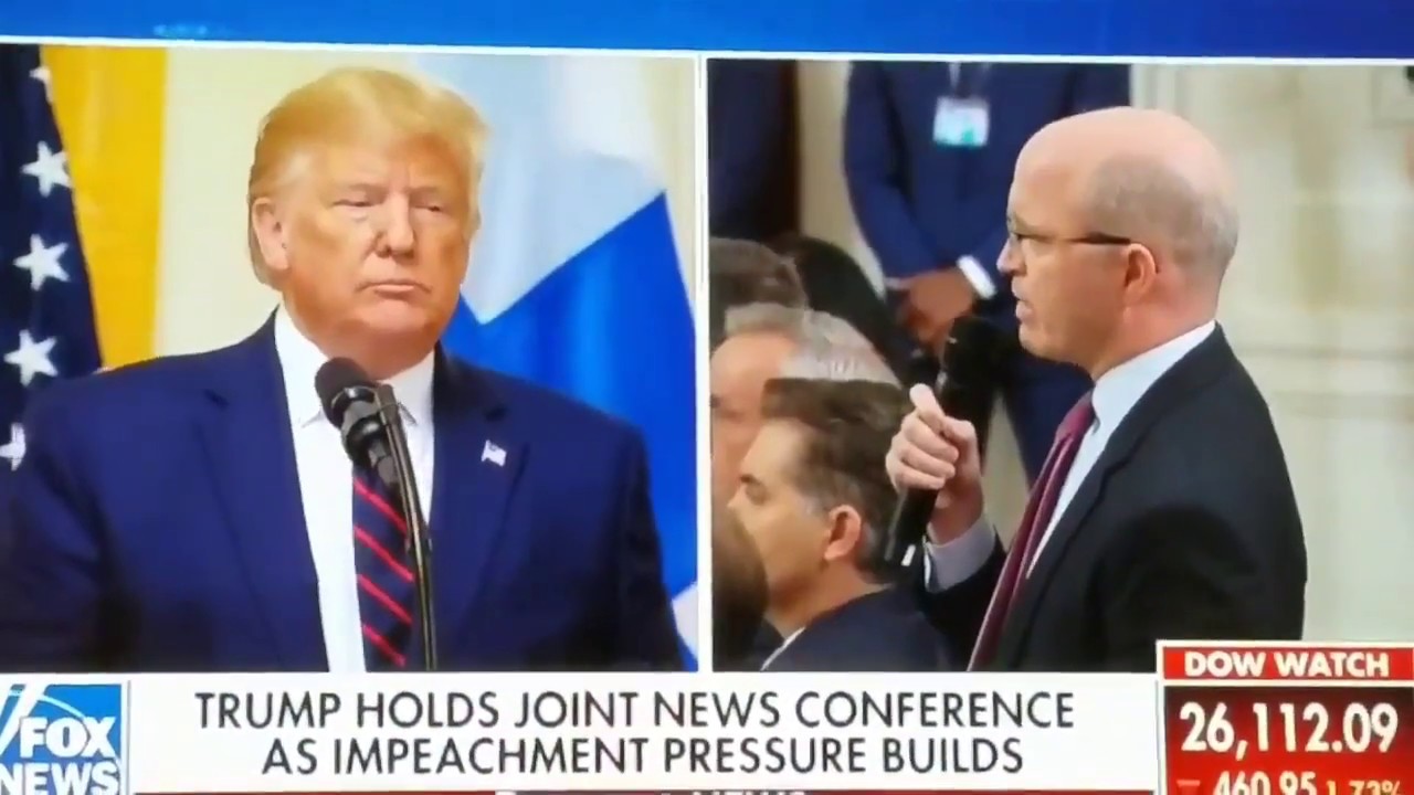 Trump Lectures Reuters Journalist Jeff Mason