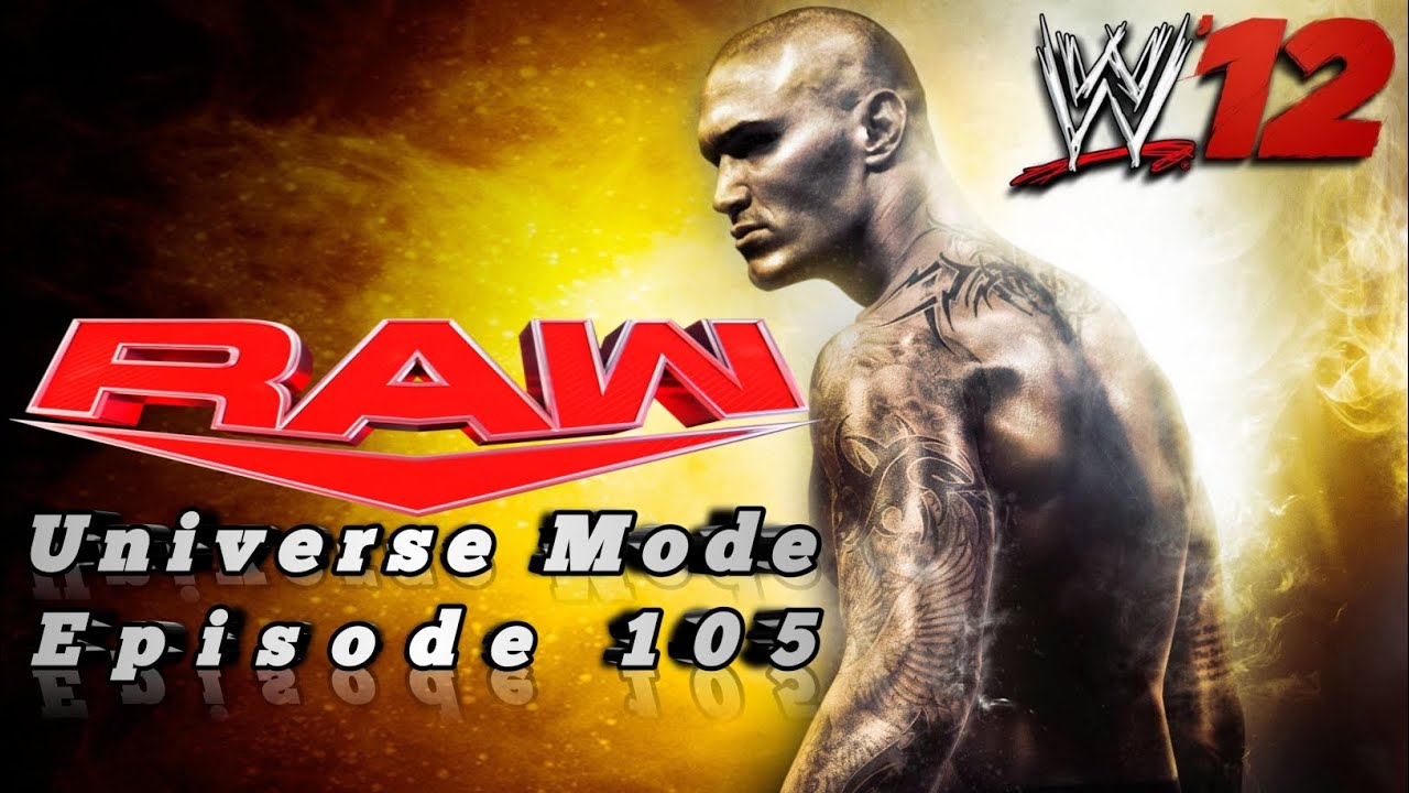 WWE 12 : Mode Univers - Épisode 105 : WWE RAW (80) du 27/11/2023
