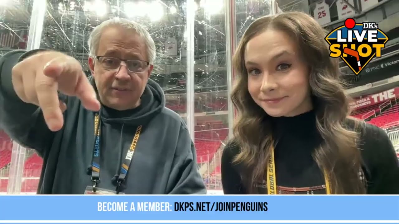 DK's Live Shot of Penguins: Postgame vs. Hurricanes
