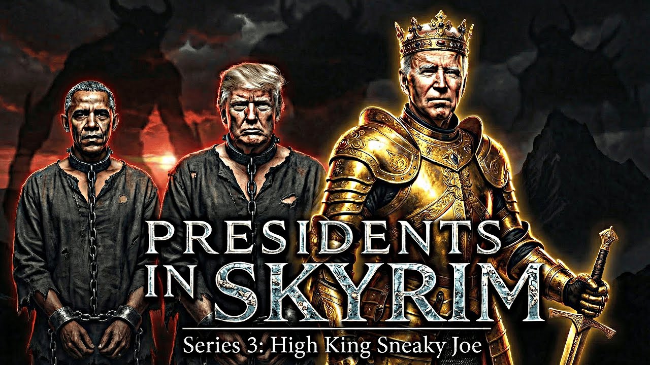 Presidents PLAY Skyrim - Trump, Obama, & Biden - 2 Hour Epic AI Saga
