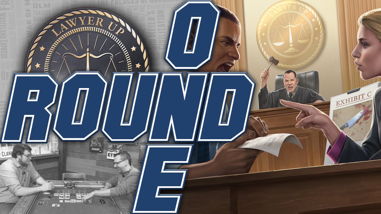 Lawyer Up - Round One by Man vs Meeple (Rock Manor Games)