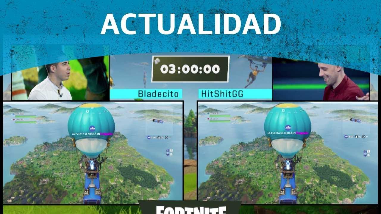 El cara a cara entre Bladecito y HitShit en Fortnite