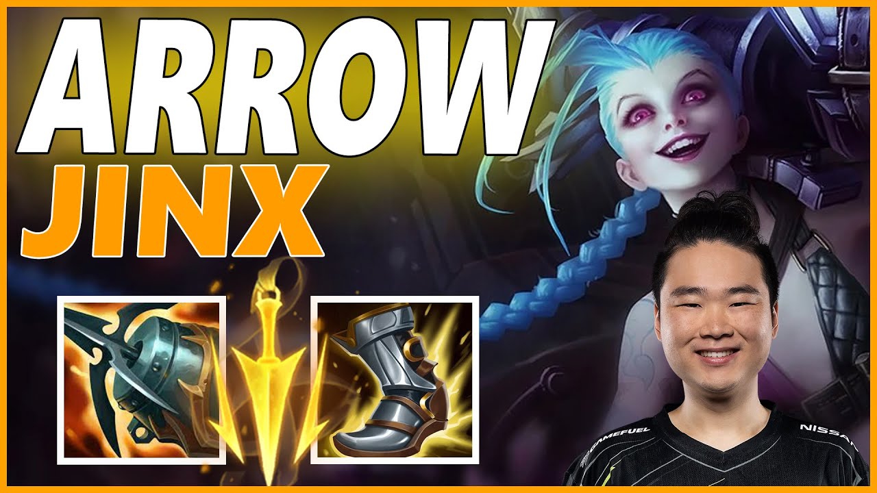 ⚡ARROW JINX ADC GAMEPLAY⚡SEASON 11 LEAGUE OF LEGENDS