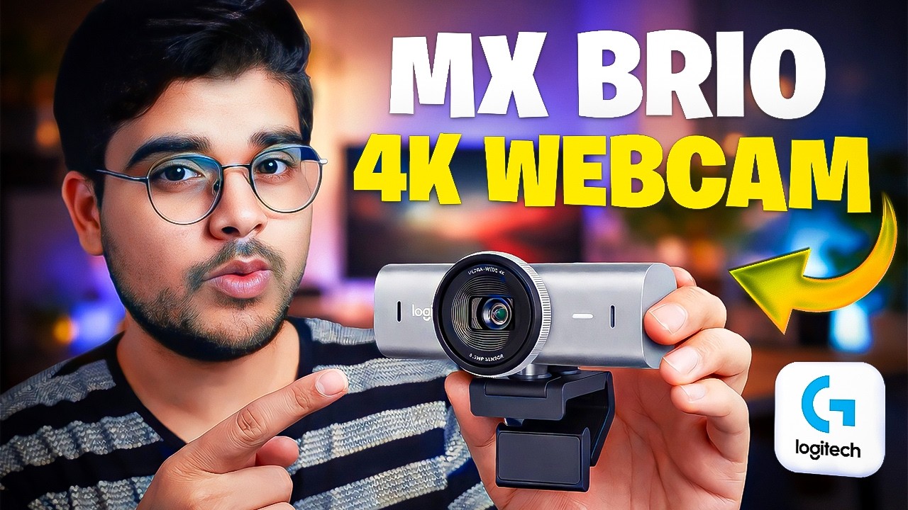 Logitech MX Brio Review: The Ultimate 4K Webcam for Streaming 📷