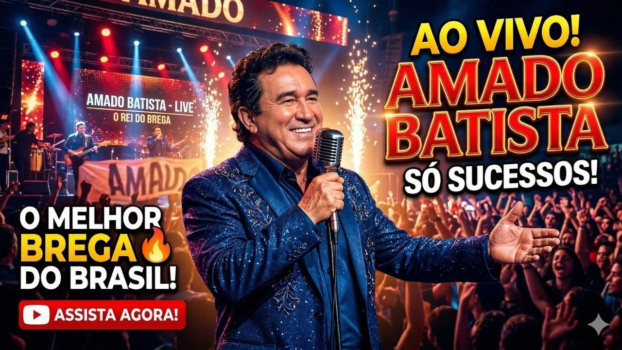 Playlist Romântica Brega Estilo Amado Batista Seleção Musical só as Melhores 2026