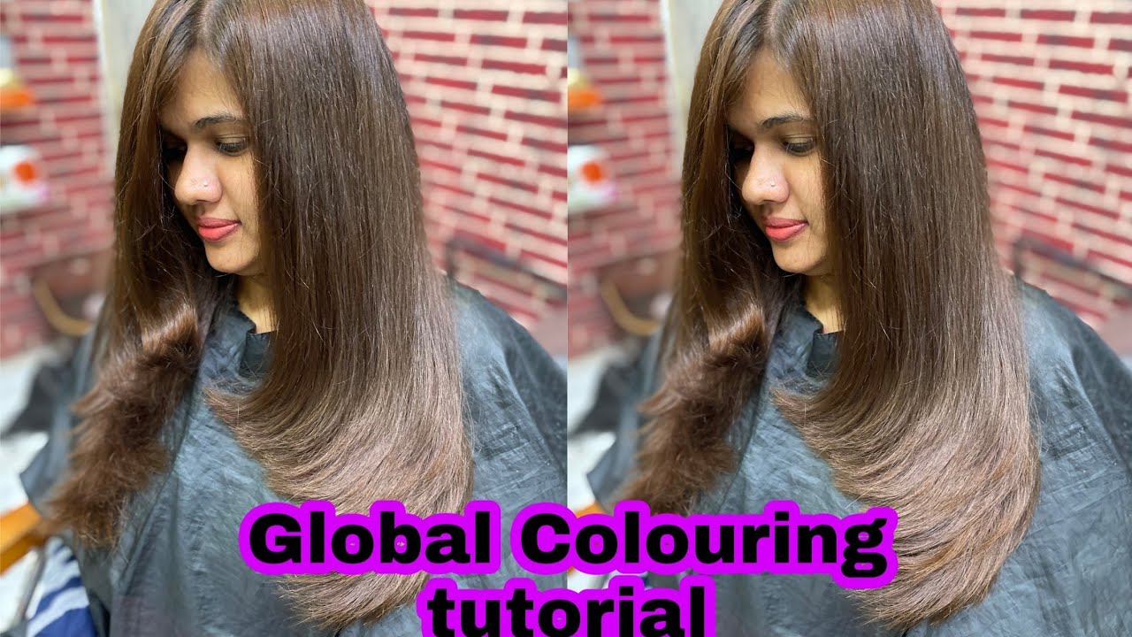 How to do Global Hair Colour In Hindi 2020/ Tutorial/ Step by step/easy way/ Permanent Hair Colour