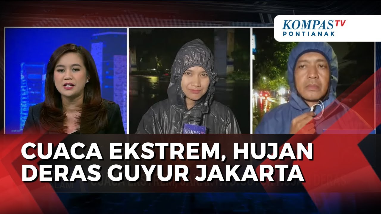Picu Banjir! Jakarta Diguyur Hujan Deras, Begini Situasi di Senayan dan Pulogadung