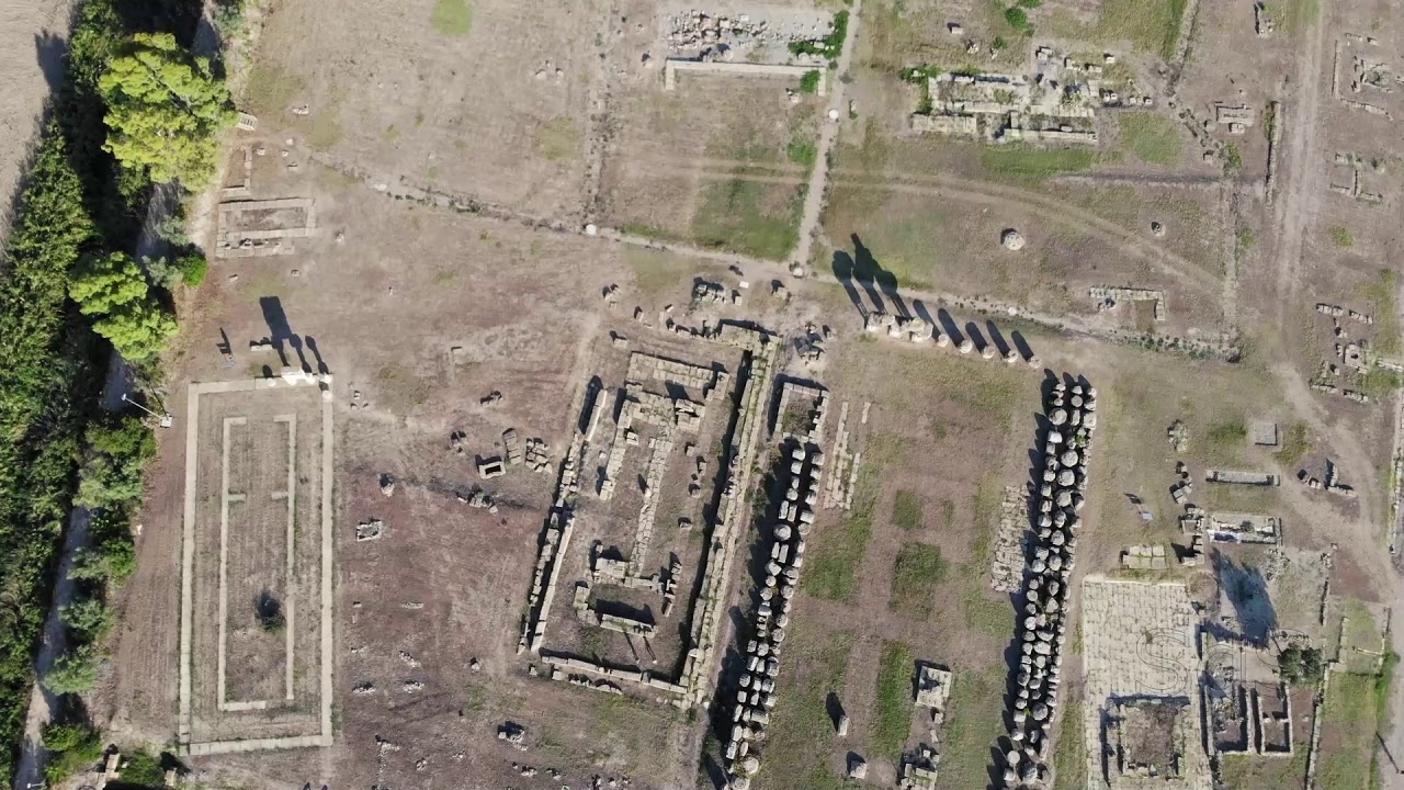Parco archeologico di metaponto - Basilicata   (by drone)