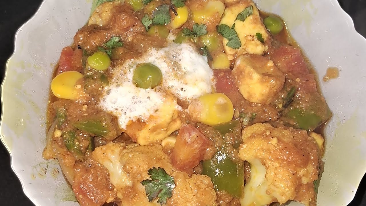 Dhaba style Mix Veg in red gravy...super yummy ..Ek bar banaye aur bar bar khaye..