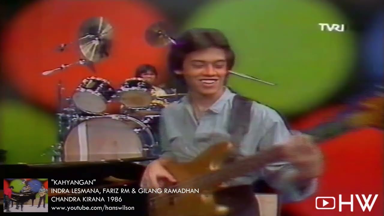 Gilang Ramadhan, Indra Lesmana, Fariz RM (GIF) -  Kahyangan (Chandra Kirana)