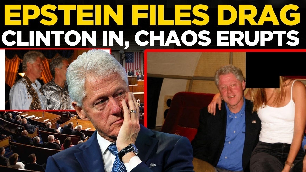 LIVE: Bill Clinton Testifies In Epstein House Probe, Republicans Grill Clintons Over Epstein Links