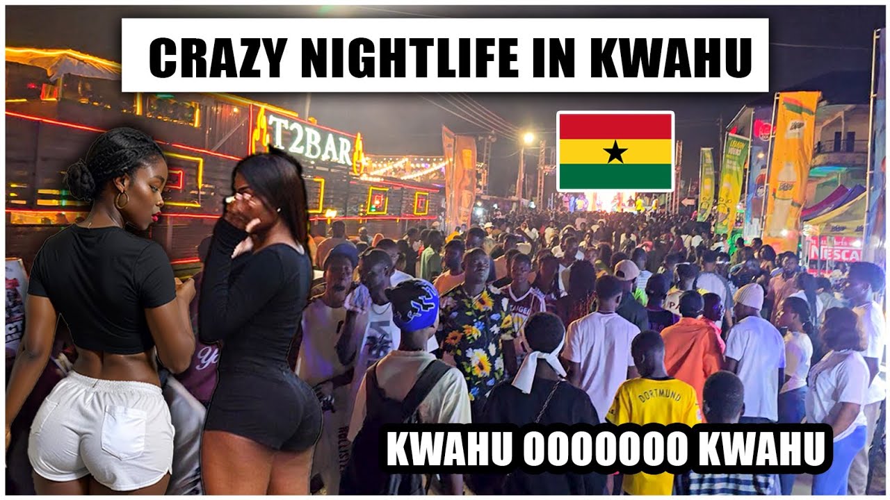 😳 SHOCKING Easter Celebrations in KWAHU Ghana 🇬🇭 This Is Not Your Regular Nightlife Party In Accra!