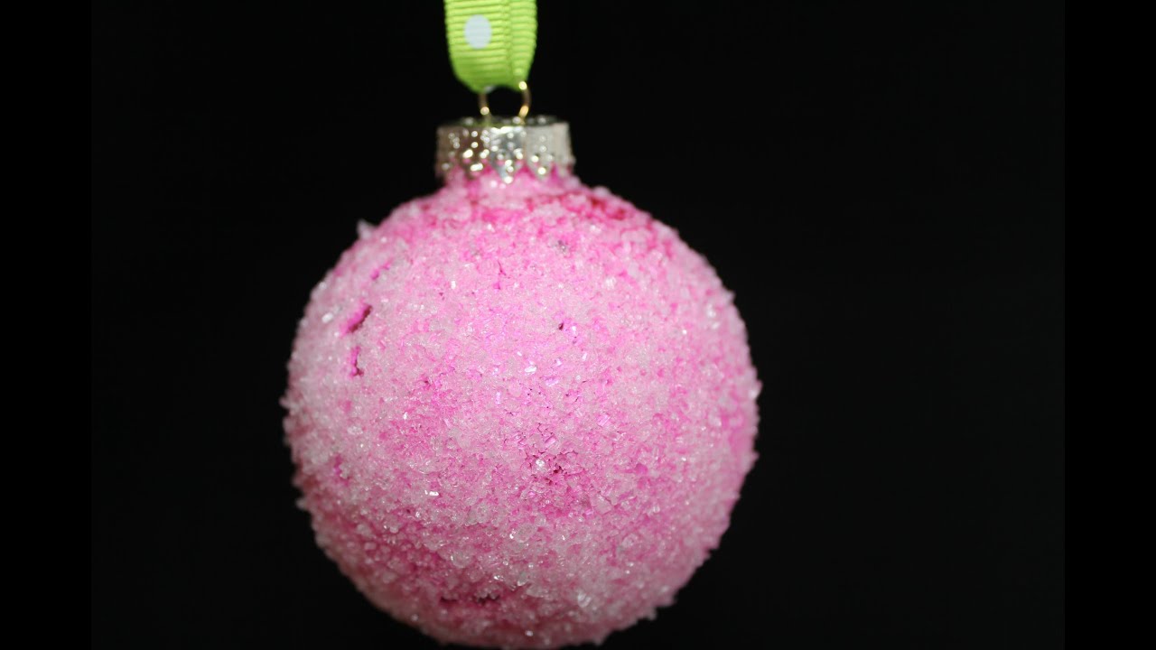 Epsom Salt Ornament Tutorial