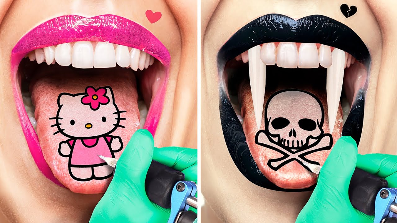 Estúdio de Tatuagem de Vampiro para Super-Heróis / Mestre da Tatuagem do Bem x do Mal