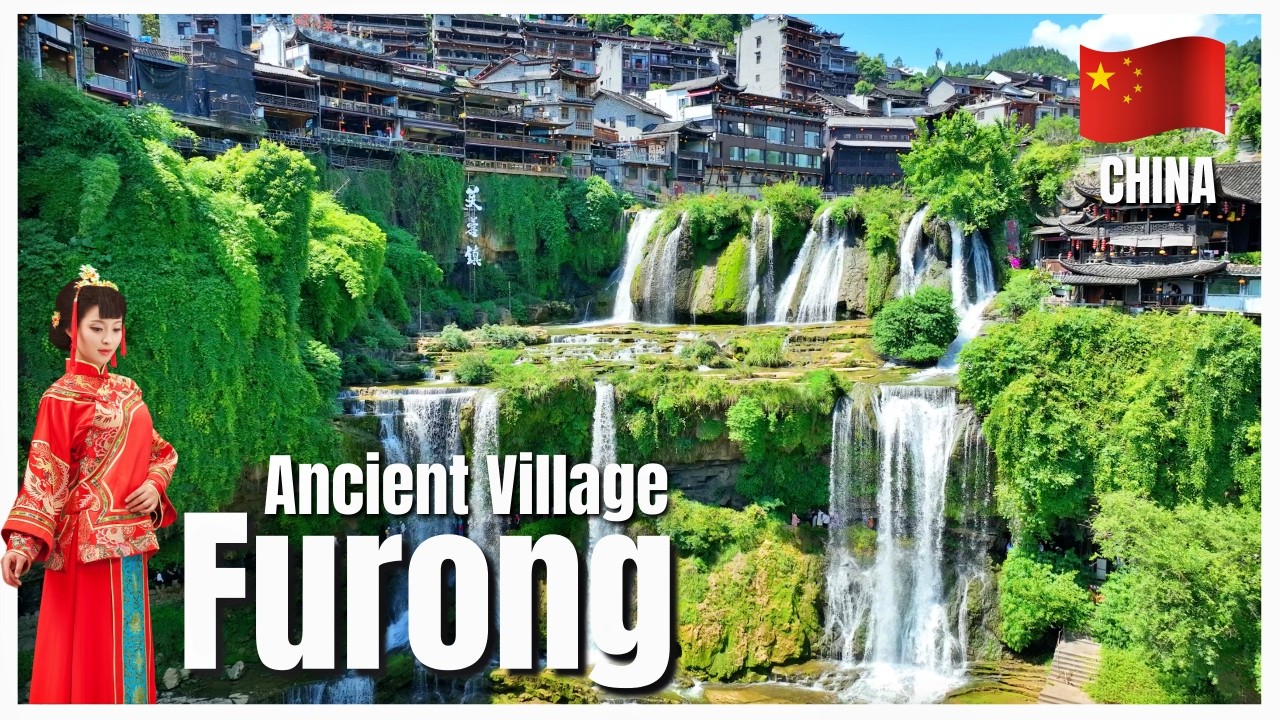 Furong, CHINA🇨🇳 / The Village with a Waterfall in its Heart