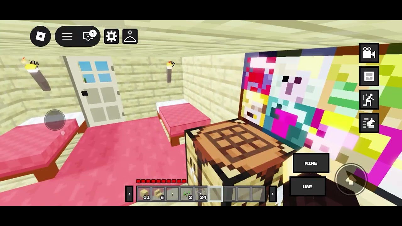 Watch me play Minecraft on roblox for no reason (Richy)