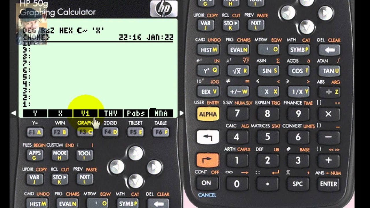 HP-50g - Variables (Creation and Deletion)