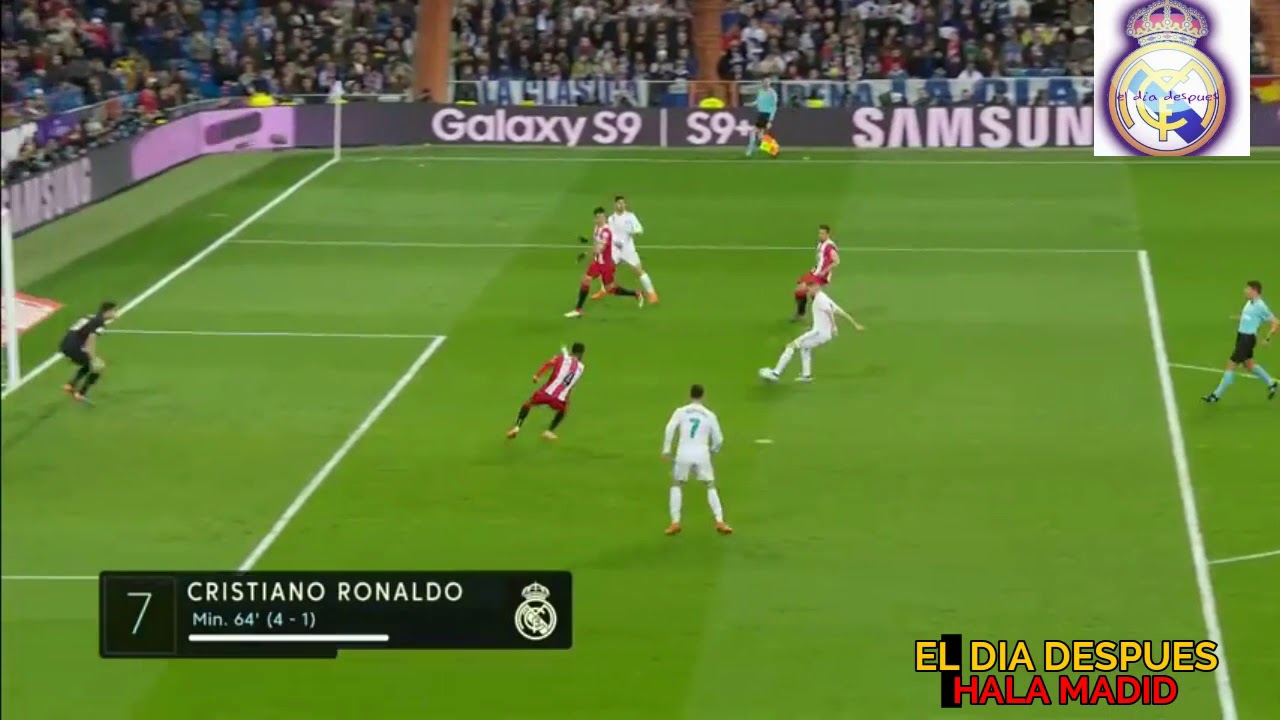 Ronaldo poker - resumen de Real Madrid vs Girona FC (6-3) All Goals