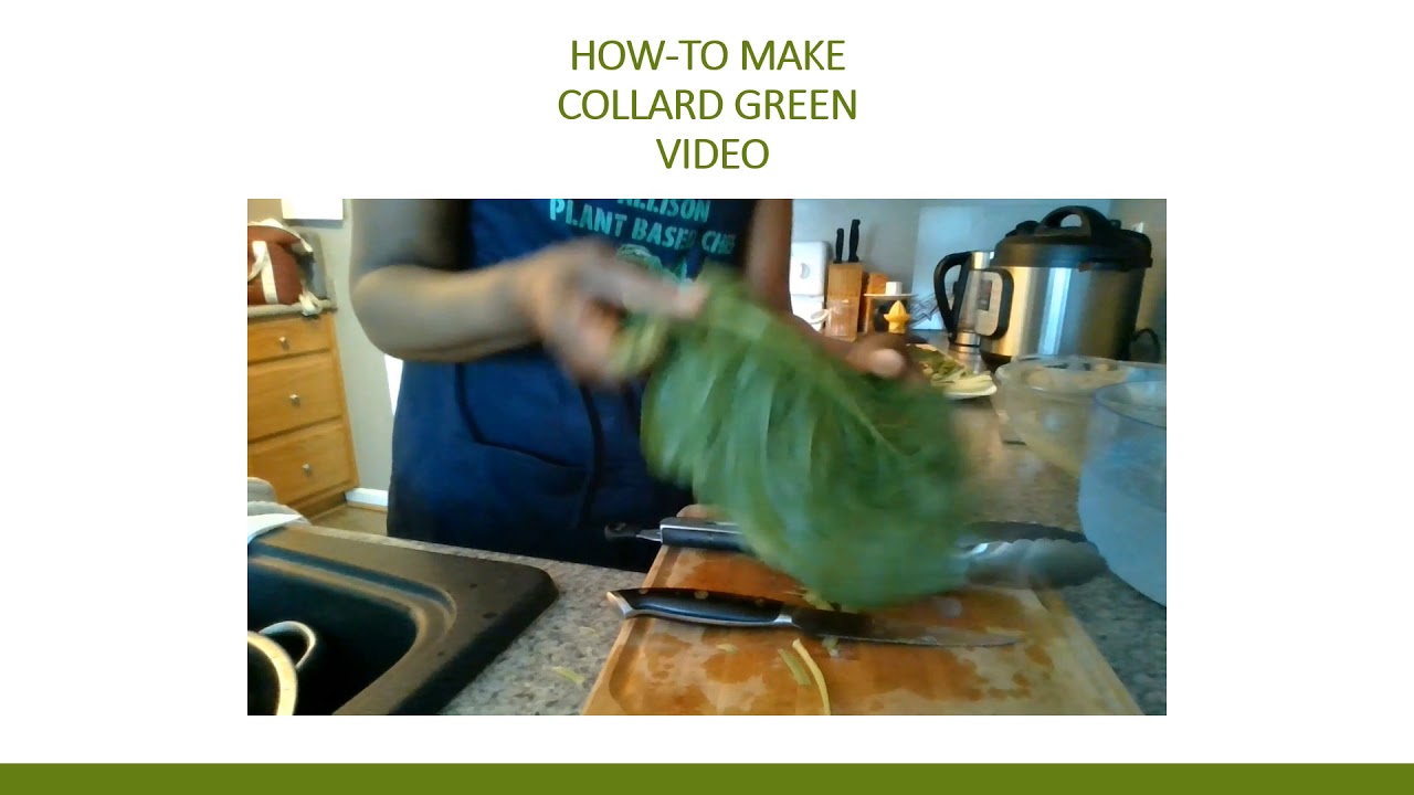 How to make collard green wraps
