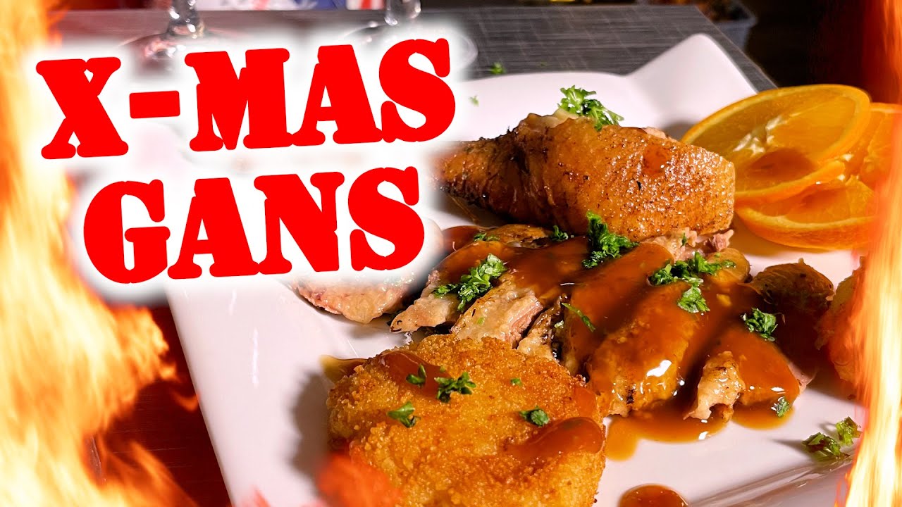 Weihnachtsgans der Spitzenklasse | Die Grillshow 478 #BBQ #Grillshow #Grillen